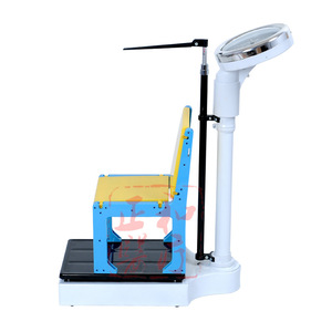 Báscula para niños con silla, capacidad de 50 lb, para uso en jardín de infantes - Product Image 1