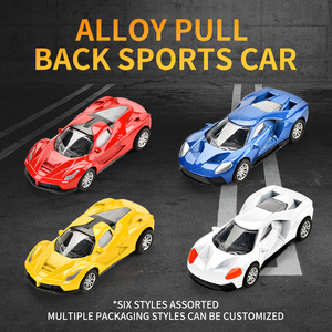 Mini Vehículo de juguete de simulación de <span class=keywords><strong>coche</strong></span> fundido a presión para niños, aleación de Metal, promoción - Product Image 3