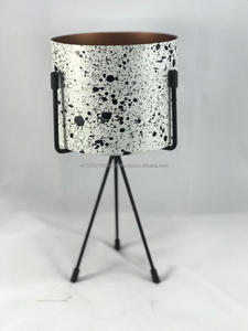 High Quality Durable Iron Plant Stand <b>Pot</b> Vintage Style for Home Garden Decoration Colorful Powder Coated Design for Desktop - Product Image 3