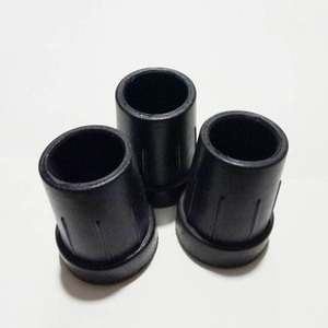 Embouts antidérapants en caoutchouc pour cannes, 4.1x3.1x2, noirs, pour remplacement des pieds de canne, résistants à l'usure, pour usage extérieur - Product Image 4