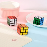 Mini Cube Magique 2024 Prix Usine Jouet Éducatif Speed Cube Plastique Solide Lisse 3x3