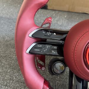 Nouveau personnalisable pour Benz W204 W205 W212 W176 W213 W211 W177 W221 avec <span class=keywords><strong>volant</strong></span> en cuir en Fiber de carbone <span class=keywords><strong>chauffant</strong></span> par vibration - Product Image 5
