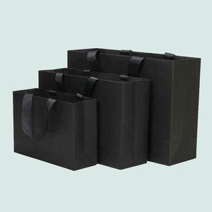Wholesale Kraft Tote Bags Shopping Gift Bags For Clothing In Stock Threaded Rope Handle Embedded Rope <b>Packaging</b> Paper Bags - Product Image 3