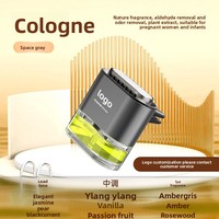 Diffuseur de parfum pour voiture miniature personnalisé avec logo, longue durée, en métal solide, clip de ventilation, désodorisant, flacon de parfum vide, freesia