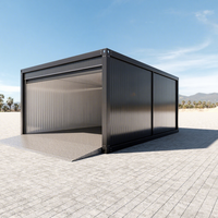 Abri de Jardin, Garage ou Hangar Conteneur Préfabriqué DXH d'Usine sur Mesure pour Extérieur avec Porte à Rouleaux