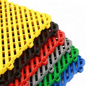 <span class=keywords><strong>Interlock</strong></span> PVC nhà để xe gạch lát sàn, gạch sàn, slab sườn sàn nhà để xe Sàn PVC mat - Product Image 3