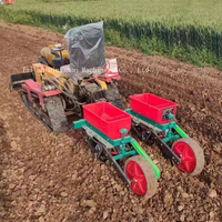 Semoir à maïs de haute qualité, moteur diesel, tracteur à chenilles, semoir à soja, sorgho, machine à fertiliser et à semer le maïs