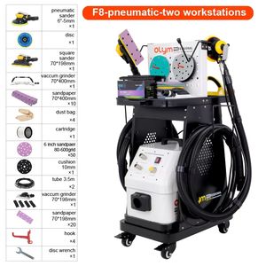 Machine <span class=keywords><strong>de</strong></span> ponçage sans poussière à double poste pour la réparation <span class=keywords><strong>de</strong></span> la peinture <span class=keywords><strong>de</strong></span> <span class=keywords><strong>carrosserie</strong></span> automobile - Product Image 2