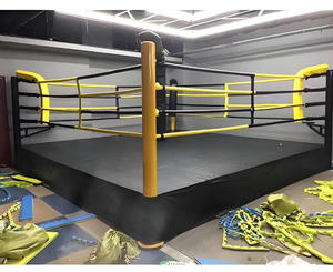 Bas <span class=keywords><strong>prix</strong></span> boxe Gym Uesd anneaux de haute qualité ring de boxe de lutte pour équipement d'entraînement de boxe d'arts martiaux - Product Image 1