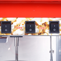 Machine à popcorn électrique aromatisée au caramel industrielle Machine à popcorn commerciale