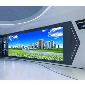 中国高清p3视频室内led显示屏固定壁挂式led显示屏视频墙室内192毫米型p3 led显示屏