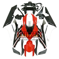 Corps Pour HONDA CBR-1000 CBR1000 CBR 1000 RR Rouge noir CC 1000RR 109LQ.33 CBR1000RR 04 05 1000CC 2004 2005 Carénages D'injection