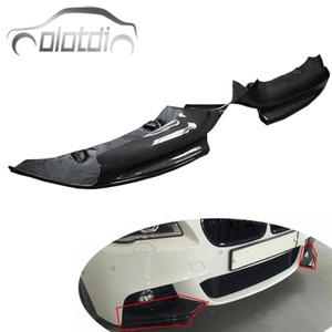 Alerones Laterales Tipo P de Fibra de Carbono para Parachoques Delantero, Divisores de Aire para BMW F10 M Tech Canards - Product Image 1