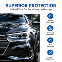 Film de protection de peinture automobile en TPU PPF de qualité supérieure, auto-réparateur, anti-rayures, résistant aux UV, transparent et non-jaunissant