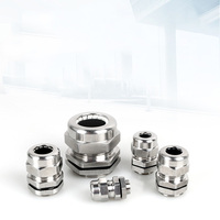 Alemán americano impermeable IP68 NPT níquel latón prensaestopas Metal Cable glándula juntas conector con PG diente para uso al aire libre