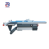 Scie à panneaux verticale automatique de haute qualité à bas prix avec table coulissante et moteur pour le travail du bois