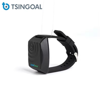 Bracelet connecté inviolable TSINGOAL TB5010-AW avec positionnement BT AOA, surveille la fréquence cardiaque, l'oxygène sanguin et la température corporelle du porteur