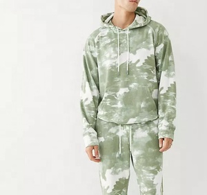 2025 chándal para hombres Puff impreso chándal Flare Sudadera con capucha y pantalones conjuntos apilados Unisex chándal Pantalones - Product Image 5