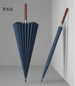 Custom Logo Business High Quality <b>Large</b> Size Men's Business Retro Thickened Solid Wind and Rain Double Person <b>Umbrella</b> - Product Image 2