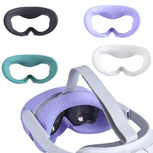 Masque pour les yeux anti-fuite pour <span class=keywords><strong>Pico</strong></span> <span class=keywords><strong>Neo</strong></span> <span class=keywords><strong>4</strong></span> Accessoires Lunettes VR Masque d'ombrage en silicone Étui en silicone - Product Image 1