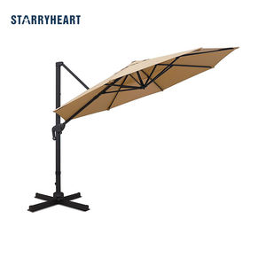 STARRYHEART Lujo Big Dize Paraguas al aire libre Patio Sombrilla Cantilever Paraguas Jardín Patio Paraguas - Product Image 1