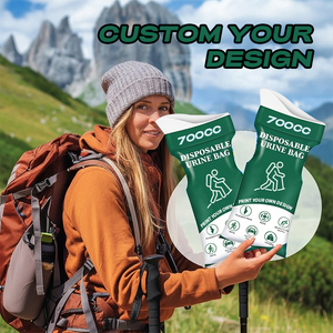 Customizable Disposable Urinal Bag for Traffic <b>Jams</b> Hiking Pregnant Patients Portable Pee Bags with Design Industry Camping - Product Image 3