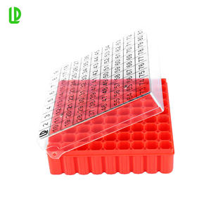 صندوق تخزين مختبري للبرودة الشديدة بالجملة، صندوق كرايو بـ 81 حفرة لتخزين القوارير المبردة سعة 1.8 مل و1.5 مل و2 مل - Product Image 4