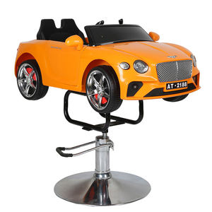 Yellow Children's Barber <b>Chair</b> Heavy Duty Hydraulic Pump Customizable Color Height Adjustable School Use Salon <b>Chair</b> for Barber - Product Image 4