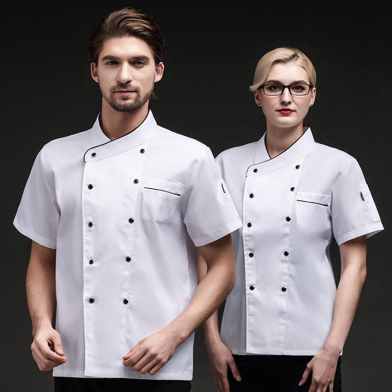 เสื้อแขนสั้นสีขาว