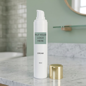 Crème pour les mains de luxe de haute qualité 100 ml, marque privée, sans sulfate, sans paraben, non parfumée, enrichie en vitamine C et acide hyaluronique, hydratation intense - Product Image 3