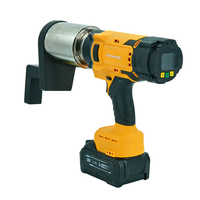 Llave de Impacto Eléctrica Inalámbrica sin Escobillas, Accionamiento Cuadrado de 1/2'', 2-10 Nm Ajustables, 200 rpm, LCD, Programa de Torque de 5 Niveles