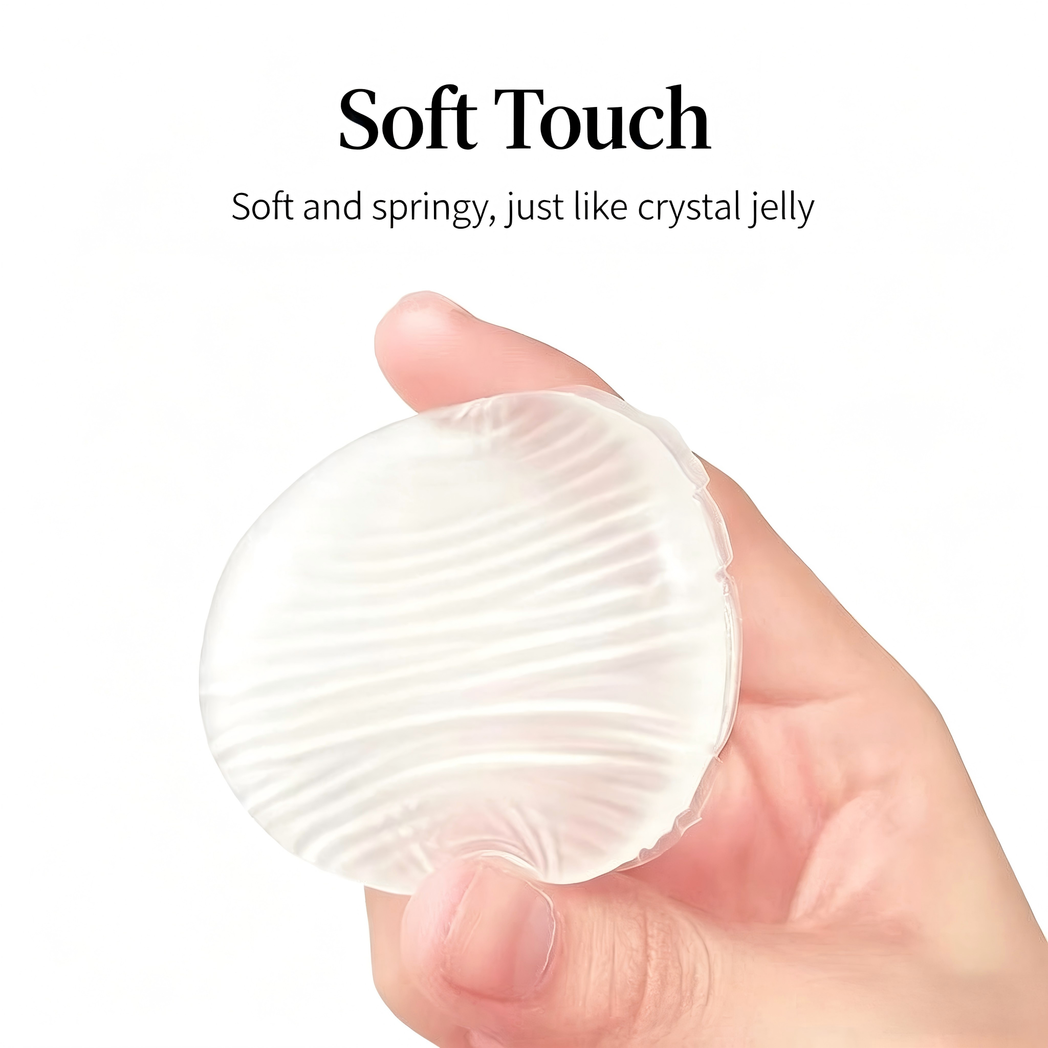 La borla de silicona para polvos (1 unidad) se puede usar como borla para aplicar polvos.