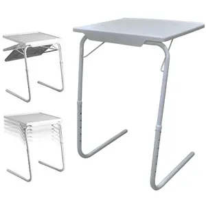 Hot Sell Folding Table Mate Novo Design Dobrável Laptop Desk Cama Ajustável Laptop Desk Plastic Outdoor Banquete Table