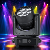 Nouvelle arrivée Club de scène 7 pièces 40W RGBW LED Zoom lavage lampe à tête mobile pour la vente en gros