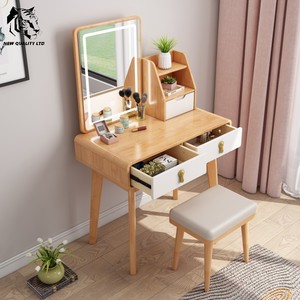 chinese factory cheapest customizable large stock ready to ship mirror dresser new fashion bedroom furniture wood drawer dresser - Product Image 2
