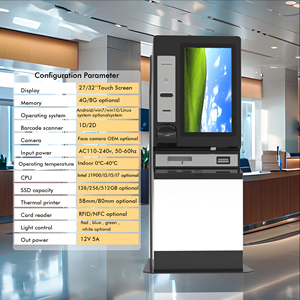 Máquina terminal VTM de cajero automático IC/RFID personalizada, quiosco de pago de facturas de autoservicio con pantalla táctil, máquinas ATM comerciales para <span class=keywords><strong>bancos</strong></span> - Product Image 3