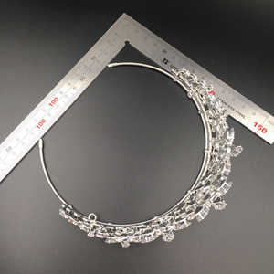 Hermosas <span class=keywords><strong>Coronas</strong></span> y Tiaras <span class=keywords><strong>de</strong></span> Flores para Novia con Circonita Cúbica, Corona <span class=keywords><strong>de</strong></span> Princesa <span class=keywords><strong>de</strong></span> Cobre para Bodas, Joyería al por Mayor BC3354 - Product Image 2