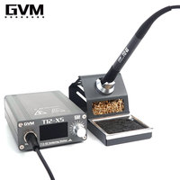 GVM T12-XS Station de soudage T12 Table de soudage intelligente affichage numérique LED outils de retouche BGA de dormance automatique