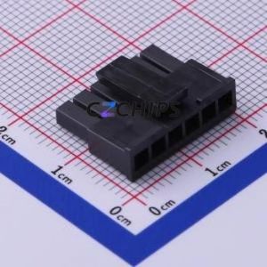 436450600 Housing (Wire-to-Board / Wire-to-Wire) P=3mm Connector 1x6P 3mm Micro-Fit (MX 3.0) 1 - Product Image 1