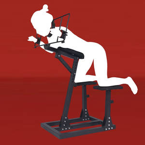 Chaise de position érotique, jeu pour adultes, menottes d'esclave, entraînement, punition, bondage, jouets sexuels, meubles de bondage BDSM pour couples - Product Image 6