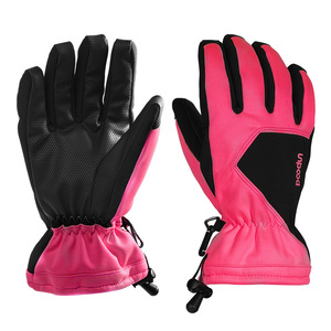 Gants de ski Boton unisexes pour adultes, imperméables, chauds, pour l'hiver, le cyclisme en plein air, cinq couleurs, PU antidérapant - Product Image 2