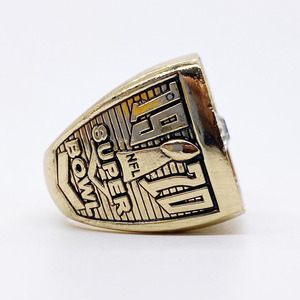 Anillo de los Campeones del Mundo de los Baltimore Colts, Joyería de Aleación con Grabado de Diamantes - Product Image 2