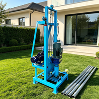 MIKTON MKD-110D 110m Petite Foreuse Électrique Portable pour Puits d'Eau, Mini-Appareil de Forage pour Usage Domestique et Agricole