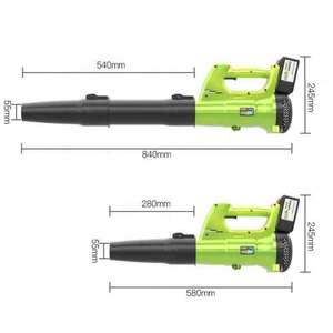 Souffleur d'air industriel sans fil haute puissance 21V 450W à batterie lithium 19000 tr/min, outil électrique pour feuilles et neige, en plastique - Product Image 3