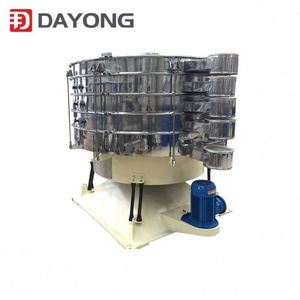 Machine de tamisage de gobelet de poudre à base de plantes de grande capacité avec moteur de vibration horizontale traitement des aliments à faible bruit - Product Image 4