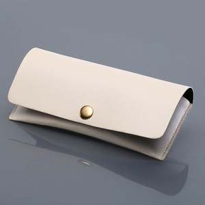 Vente en gros de boîtes à lunettes de soleil personnalisées de haute qualité avec logo coloré, ensemble d'emballage, étui à lunettes en PU - Product Image 6