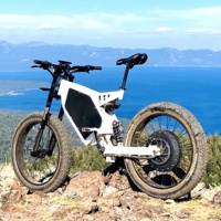 Vélo électrique vintage super puissant pour adulte, vélo électrique enduro de 72V, 5000W, 8000W, 15000W