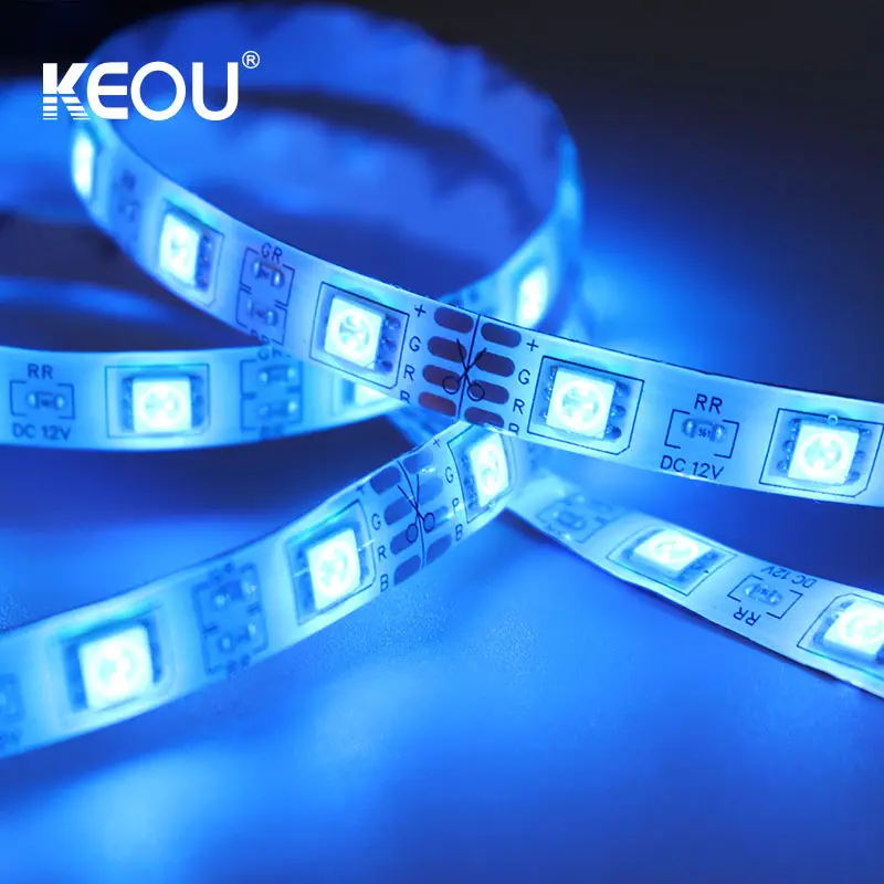 Cut every one meter KEOU smart light strip LED color changing light strip mobile phone remote control wifi remote control light