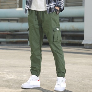 Mens Casual Slim Fit Straight Pantalones largos Techwear Formal Dress <span class=keywords><strong>Cargo</strong></span> <span class=keywords><strong>Jogger</strong></span> - Product Image 4