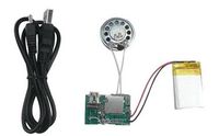 Módulo de Reproducción de Voz Musical con Descarga USB para Manualidades, Tarjetas de Felicitación de Navidad y Año Nuevo